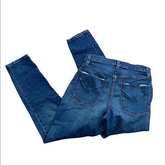 Hudson Jeans Bettie High-Rise Taper Jeans Blue Size 26 - Picture 4 of 13